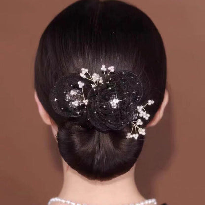 😊Créateur de Chignon à Fleurs pour Femmes✨