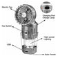 Solar Adventure Light ומאוורר נייד 2 ב-1