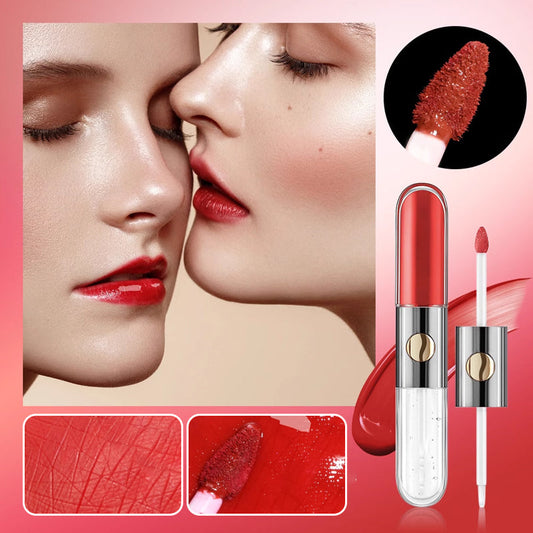 Dual Liquid Lip Color-Lip Gloss & Oil