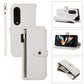 נרתיק ארנק Flip מרובע Crossbody ל-Samsung Galaxy