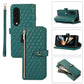 נרתיק ארנק Flip מרובע Crossbody ל-Samsung Galaxy