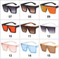 משקפי שמש עם מסגרת גדולה One Piece Lens