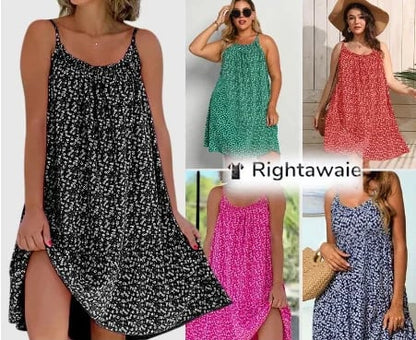 שמלת פרח אפוד שמלה